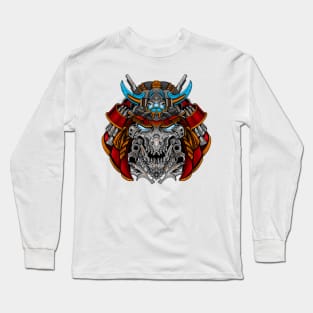 japanese samurai warrior Long Sleeve T-Shirt